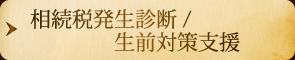 相続税発生診断、生前対策支援